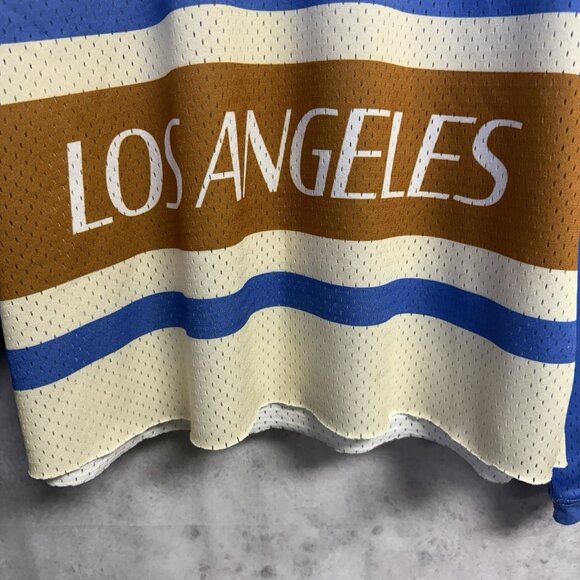 Pacific Sunwear Pacsun Los Angeles Jersey Mens Large 23x25.5 Long Sleeve - Picture 5 of 8